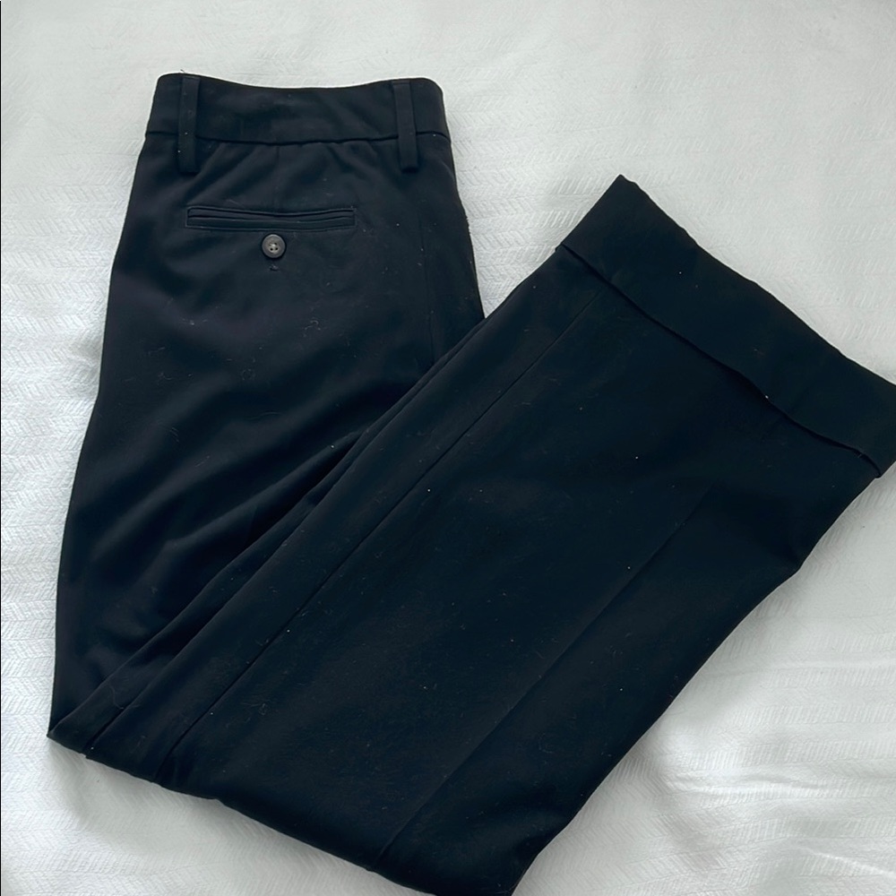 GAP Black Dress Pants Formal Straight-Leg
